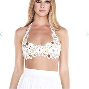 White rave / festival top